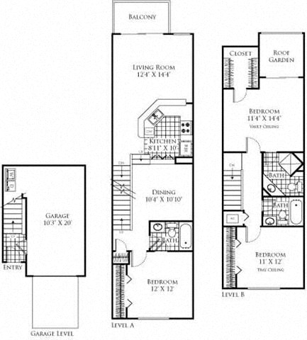 The Capri floor plan